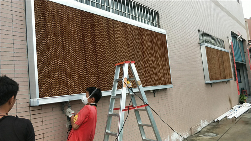 厂房通风降温水帘墙